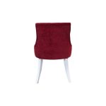 0410563 High Density Foam Armless Chair Red Dubai Sharjah Abu Dhabi
