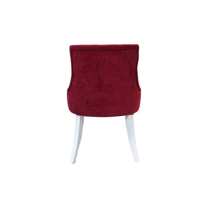 0410563 High Density Foam Armless Chair Red Dubai Sharjah Abu Dhabi
