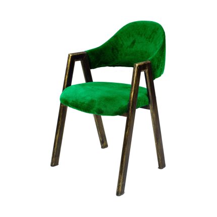 0423839 Velvet Arm With High Density Foam Sitting Chair Dubai Sharjah Abu Dhabi
