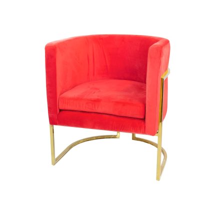 0423966 Halfmoon Premium Velvet With Gold Frame Sofa Dubai Sharjah Abu Dhabi