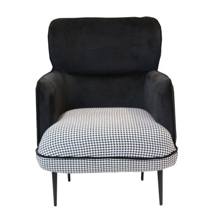 0539046 Luxury Fabric Armchair With Metal Legs Customize Dubai Sharjah Abu Dhabi