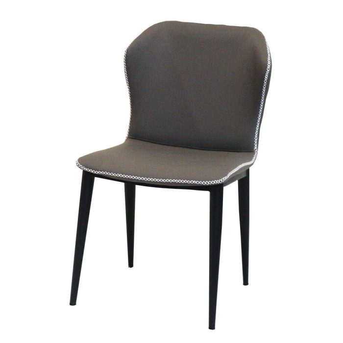 0539058 Stylish Armless Fabric Chair With Metal Legs Dubai Sharjah Abu Dhabi