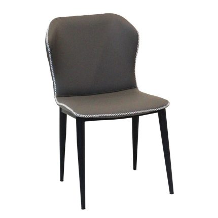 0539059 Stylish Armless Fabric Chair With Metal Legs Dubai Sharjah Abu Dhabi