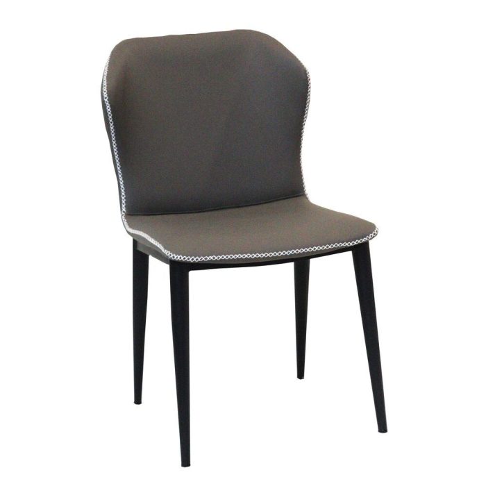 0539059 Stylish Armless Fabric Chair With Metal Legs Dubai Sharjah Abu Dhabi