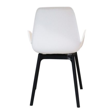 0584047 Classical Solid Fiber Plastic Chair White Dubai Sharjah Abu Dhabi
