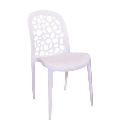 0584048 Modern Light Weight Plastic Armless Chair Dubai Sharjah Abu Dhabi