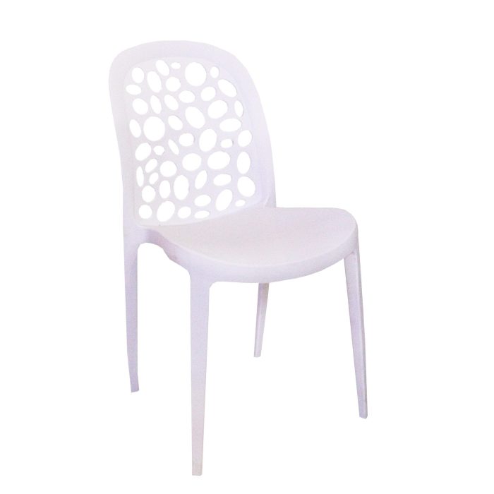 0584048 Modern Light Weight Plastic Armless Chair Dubai Sharjah Abu Dhabi