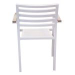 0589306 High Indoor Outdoor Chair White Dubai Sharjah Abu Dhabi