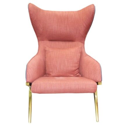 0632447 Arm Chair With Attractive Design Pink Dubai Sharjah Abu Dhabi