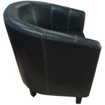 Furniture U-Shape Designed Single Sofa, Black Dubai Sharjah Abu Dhabi