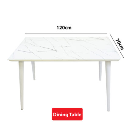 4 Seater Dining Table White Dubai Sharjah Abu Dhabi