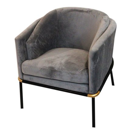 5 Fabric Armchair With Metal Legs Customize Dubai Sharjah Abu Dhabi