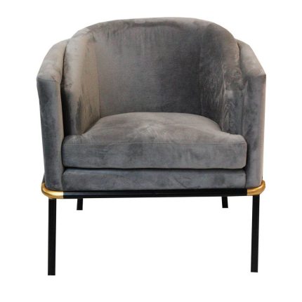 6 Fabric Armchair With Metal Legs Customize Dubai Sharjah Abu Dhabi