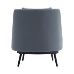 Accent Armchair with Cushion, PU Leather Dubai Sharjah Abu Dhabi6
