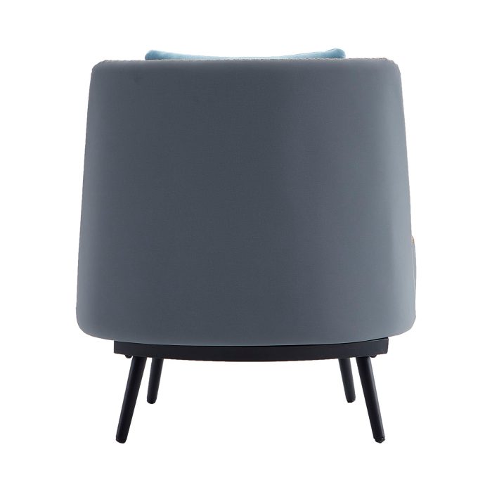 Accent Armchair with Cushion, PU Leather Dubai Sharjah Abu Dhabi6