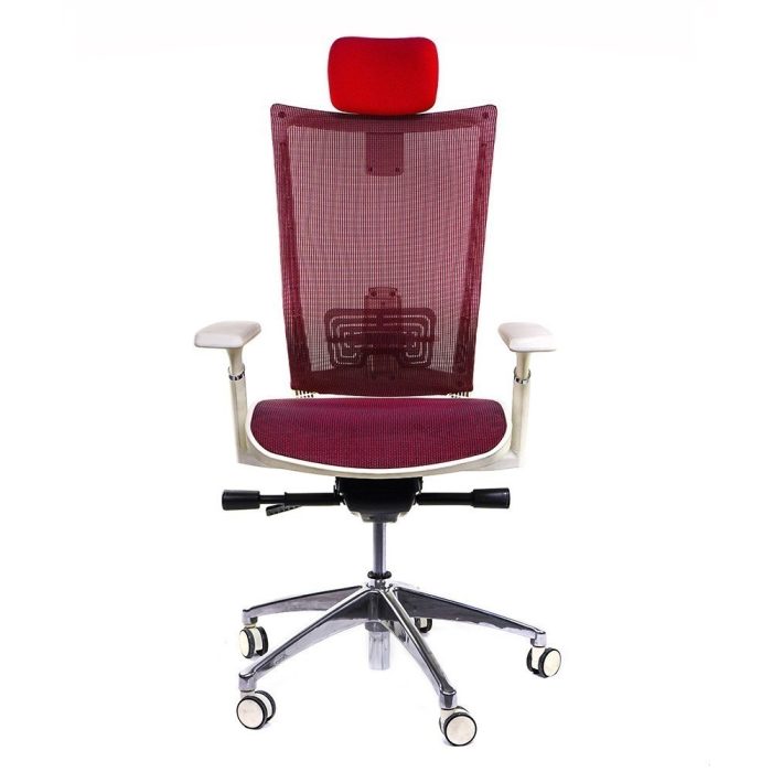 CHAIR EXECUTIVE HIGH BACK SIREN RED MESH Copy[1]