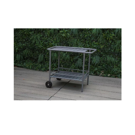 Creative Living Rectangular Trolley Dark Grey