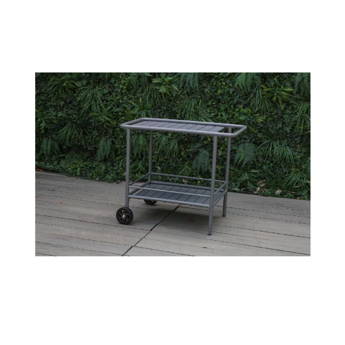 Creative Living Rectangular Trolley Dark Grey