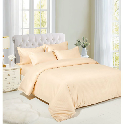 Duvet Bedding Cover, Set Of 6 - Beige