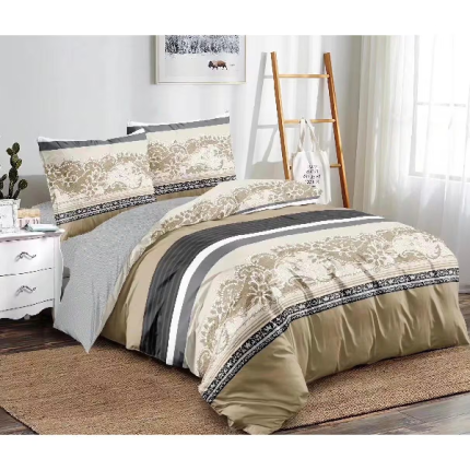 King Size Duvet Cover Set, Set of 6pcs-Multicolour