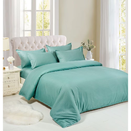 Duvet Bedding Cover, Set Of 6 - Mint Green
