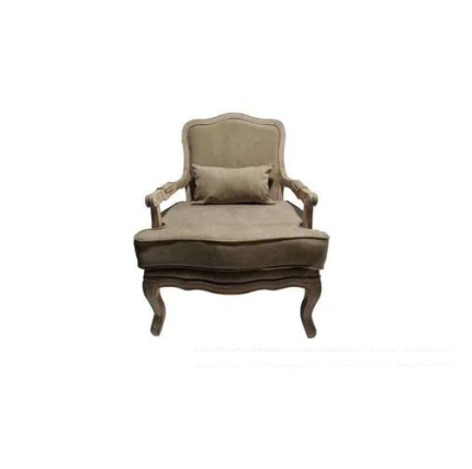 Modern Antique Fabric Chair With Cushion