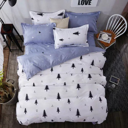 Single Size Duvet Cover, Set Of 4Pcs
