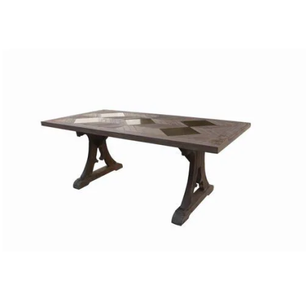 Tradional Designed Dining Table, Brown