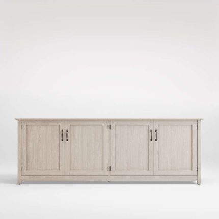 ainsworth pickled oak 85 media console dubai sharjah abu dhabi
