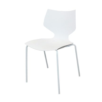 armless fiber plastic chair white dubai sharjah abu dhabi