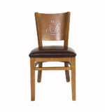 Coffee Designed Wooden Dining Chair Dubai Sharjah Abu Dhabi