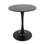 elegant round table black dubai sharjah abu dhabi