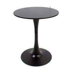 elegant round table black dubai sharjah abu dhabi