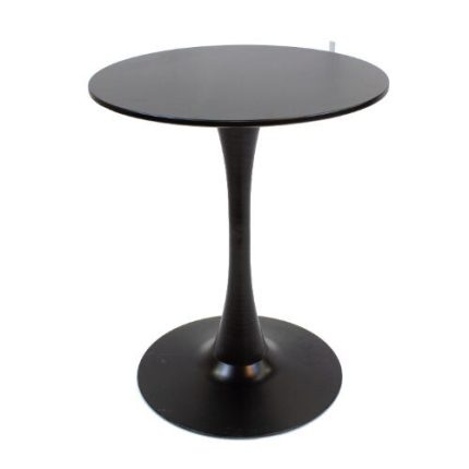 elegant round table black dubai sharjah abu dhabi