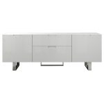 empire media stand glossy white front dubai sharjah abu dhabi