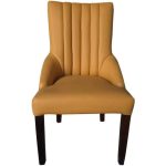 1 Furniture Luxury Dining Chair Yellow Dubai- Sharjah Abu Dhabi