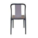 0632417 Modern Armless Fiber Plastic Dining Chair Dubai Sharjah Abu Dhabi