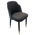 furniture-modern-Velvet Fabric Chair Dubai Sharjah Abu Dhabi