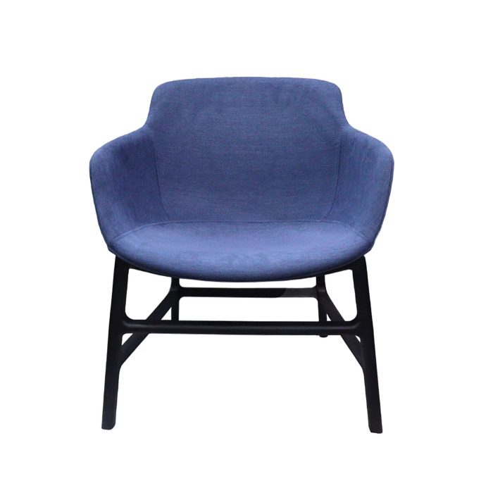 0664042 Fabric Dining Chair With Powder Coated Metal Legs Dubai Sharjah Abu Dhabi