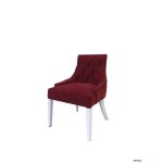 0410561 High Density Foam Armless Chair Red Dubai Sharjah Abu Dhabi