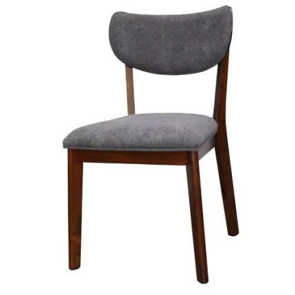 0605704 Classical Armless Dining Chair Dark Grey Dubai Sharjah Abu Dhabi