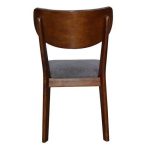 0605706 Classical Armless Dining Chair Dark Grey Dubai Sharjah Abu Dhabi