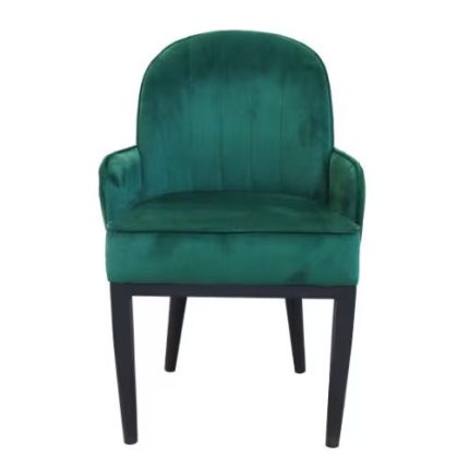 Modern Leather Arm Chair Dark Green Dubai Sharjah Abu Dhabi