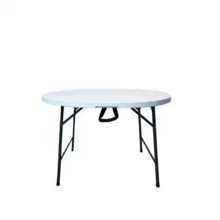 0402124 Folding Table 150 Dia White Dubai Sharjah Abu Dhabi