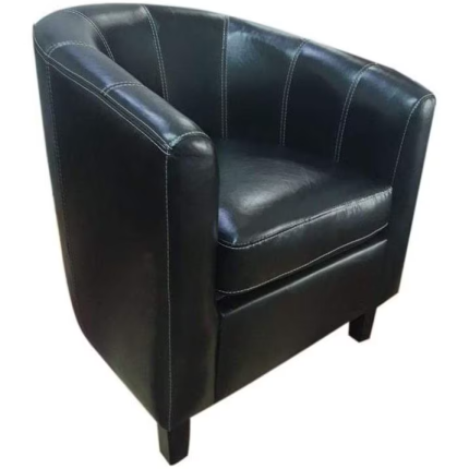Furniture U-Shape Designed Single Sofa, Black Dubai Sharjah Abu Dhabi