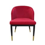4 Premium Leather Chair Red Dubai Sharjah Abu Dhabi