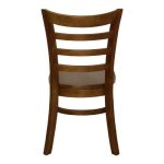 0634982 Classical Solid Wood Dining Chair Brown Dubai Sharjah Abu Dhabi