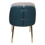 0584096 Modern Living Room Chair With Golden Metal Legs Dubai Sharjah Abu Dhabi