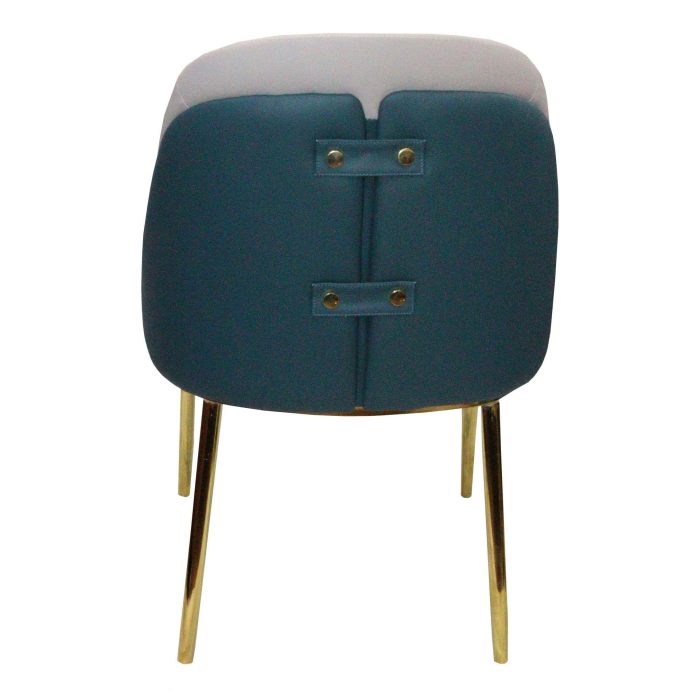0584096 Modern Living Room Chair With Golden Metal Legs Dubai Sharjah Abu Dhabi