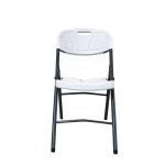 2 High Outdoor Folding Chair White Dubai Sharjah Abu Dhabi